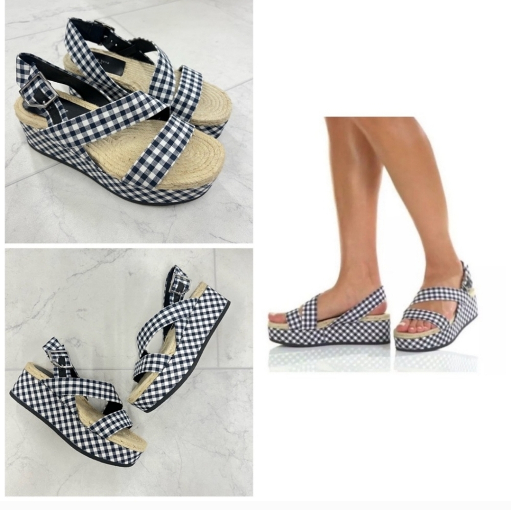 New rag + bone Megan espadrilles in navy
